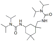 3-[3-[[[(diisopropylamino)carbonyl]amino]methyl]-3,5,5-trimethylcyclohexyl]-1,1-diisopropylurea 结构式