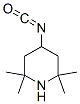 2,2,6,6-tetramethylpiperidin-4-yl isocyanate 结构式