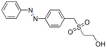 2-[[[4-(phenylazo)phenyl]methyl]sulphonyl]ethanol 结构式