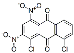 1,8-dichloro-4,-dinitroanthraquinone 结构式