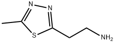 [2-(5-甲基-1,3,4-噻二唑-2-基)乙基]胺盐酸盐 结构式