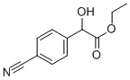 4-CYANOMANDELIC ACID ETHYL ESTER 结构式