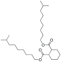 diisodecyl cyclohexane-1,2-dicarboxylate 结构式