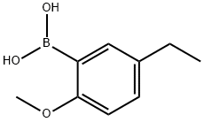 (5-乙基-2-甲氧基苯基)硼酸 结构式