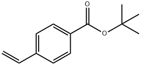 Benzoic acid, 4-ethenyl-, 1,1-diMethylethyl ester 结构式