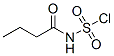 Sulfamoyl  chloride,  (1-oxobutyl)-  (9CI) 结构式