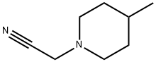 (4-methylpiperidin-1-yl)acetonitrile 结构式