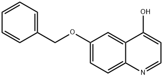 4-Quinolinol, 6-(phenylMethoxy)- 结构式