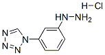 1-(3-肼基苯基)-1H-四唑盐酸盐 结构式
