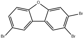 2,3,8-TRIBROMODIBENZOFURAN 结构式