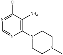 4-Chloro-6-(4-methylpiperazin-1-yl)pyrimidin-5-amine