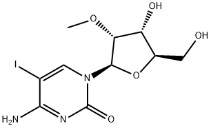 5-碘-2'-甲氧基胞苷 结构式