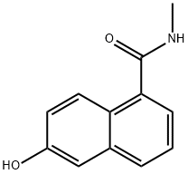 6-羟基-1-萘甲酰甲胺(EOS-J) 结构式