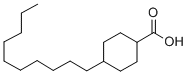 4-n-Decylcyclohexanecarboxylicacid 结构式