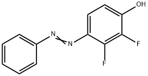 2,3-二氟-4-羟基偶氮苯 结构式