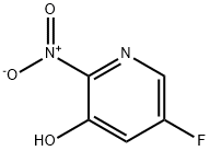 5-氟-2-硝基-3-羟基吡啶 结构式