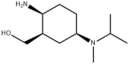 Cyclohexanemethanol, 2-amino-5-[methyl(1-methylethyl)amino]-, (1R,2S,5R)- (9CI) 结构式