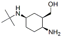 Cyclohexanemethanol, 2-amino-5-[(1,1-dimethylethyl)amino]-, (1R,2S,5R)- (9CI) 结构式