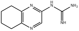 Guanidine, N-?(5,?6,?7,?8-?tetrahydro-?2-?quinoxalinyl)?- 结构式