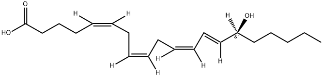 15(S)-HETE-D8 结构式