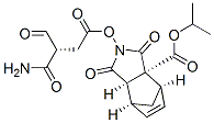 isopropyl [2(S)-(3aalpha,4alpha,7alpha,7aalpha)]-[3-amino-1-[[(1,3,3a,4,7,7a-hexahydro-1,3-dioxo-4,7-methano-2H-isoindol-2-yl)oxy]carbonyl]-3-oxopropyl]carbamate 结构式