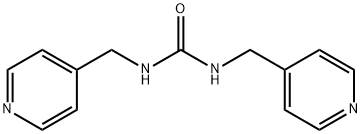 1,3-bis(4-pyridylmethyl)urea 结构式