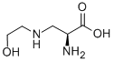 3-(N-羟乙基氨基)-L-丙氨酸 结构式