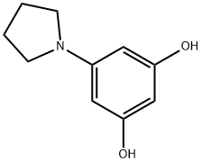 5-(Pyrrolidin-1-yl)benzene-1,3-diol 结构式