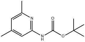 CARBAMIC ACID, N-(4,6-DIMETHYL-2-PYRIDINYL)-,1,1-DIMETHYLETHYL ESTER 结构式