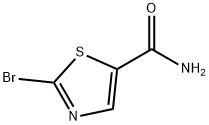 2-溴-噻唑-5-甲酰胺 结构式