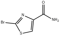 2-溴-噻唑-4-甲酰胺 结构式