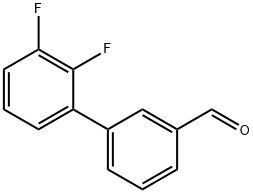 3-(2,3-Difluorophenyl)benzaldehyde 结构式