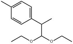 4-(2,2-diethoxy-1-methylethyl)toluene 结构式
