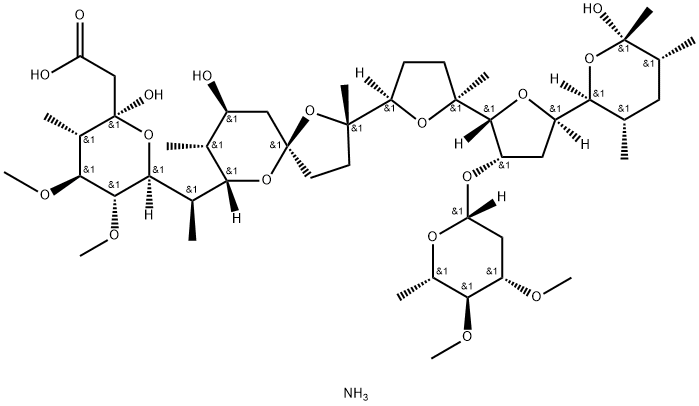 马杜拉霉素 结构式
