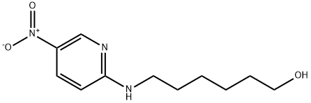 6-amino-N-(5-nitropyridin-2-yl)hexanol 结构式