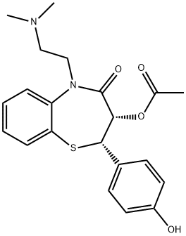 O-去甲基地尔硫卓 结构式