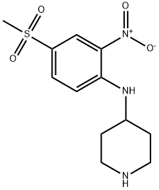 N-(4-(methylsulfonyl)-2-nitrophenyl)piperidin-4-amine