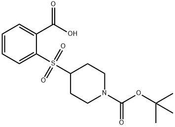 2-((1-(Tert-butoxycarbonyl)piperidin-4-yl)sulfonyl)benzoicacid