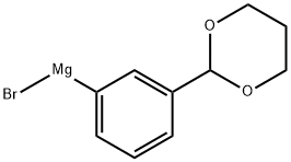 3-(1,3-DIOXAN-2-YL)PHENYLMAGNESIUM BROMIDE 结构式