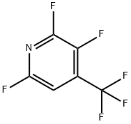 2,3,6-三氟-4-(三氟甲基)吡啶 结构式