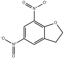 5,7-二硝基-2,3-二氢苯并呋喃 结构式