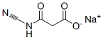 sodium N-cyanopropionamidate  结构式