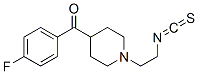 4-fluorophenyl 1-(2-isothiocyanatoethyl)piperidin-4-yl ketone 结构式