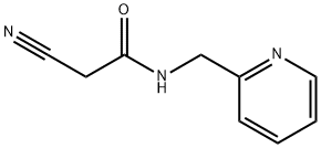 2-氰基-N-(吡啶-2-基甲基)乙酰胺 结构式