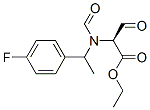 ethyl N-[1-(4-fluorophenyl)ethyl]-N-formyl-3-oxoalaninate  结构式