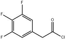 3,4,5-Trifluorophenylacetyl chloride 结构式