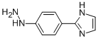 1H-Imidazole,  2-(4-hydrazinylphenyl)- 结构式