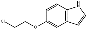 5-(2-CHLOROETHOXY)-1H-INDOLE 结构式