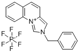 2-苄基咪唑并[1,5-A]六氟磷酸喹啉 结构式