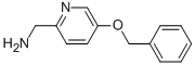 1-[5-(BENZYLOXY)PYRIDIN-2-YL]METHANAMINE 结构式
